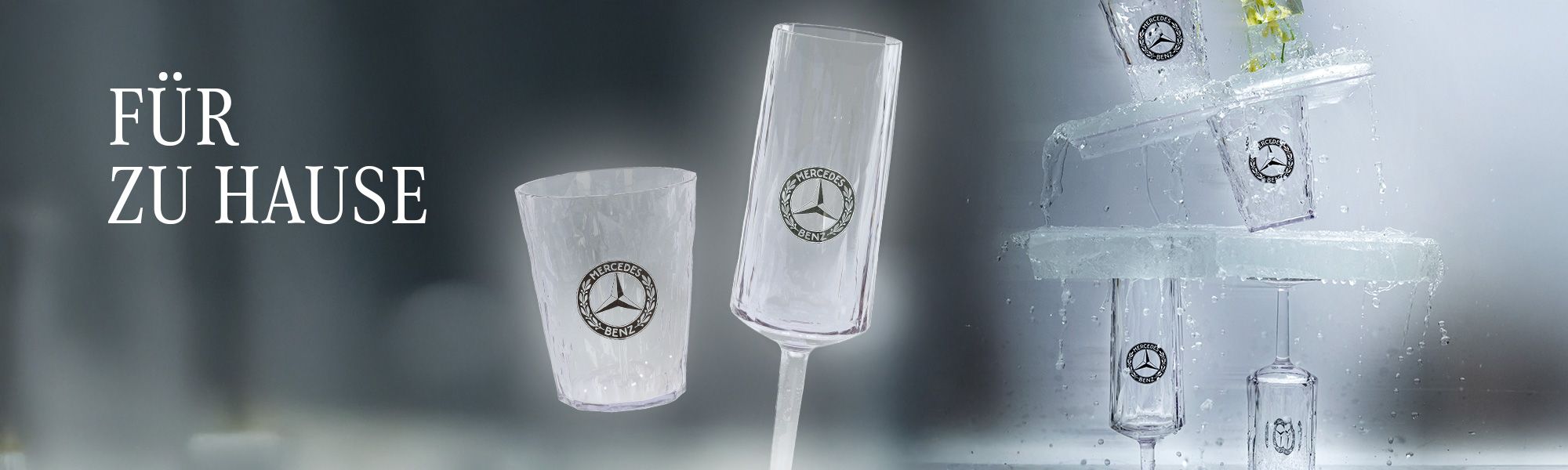 Mercedes-Benz Superglas-Set, 4er-Set