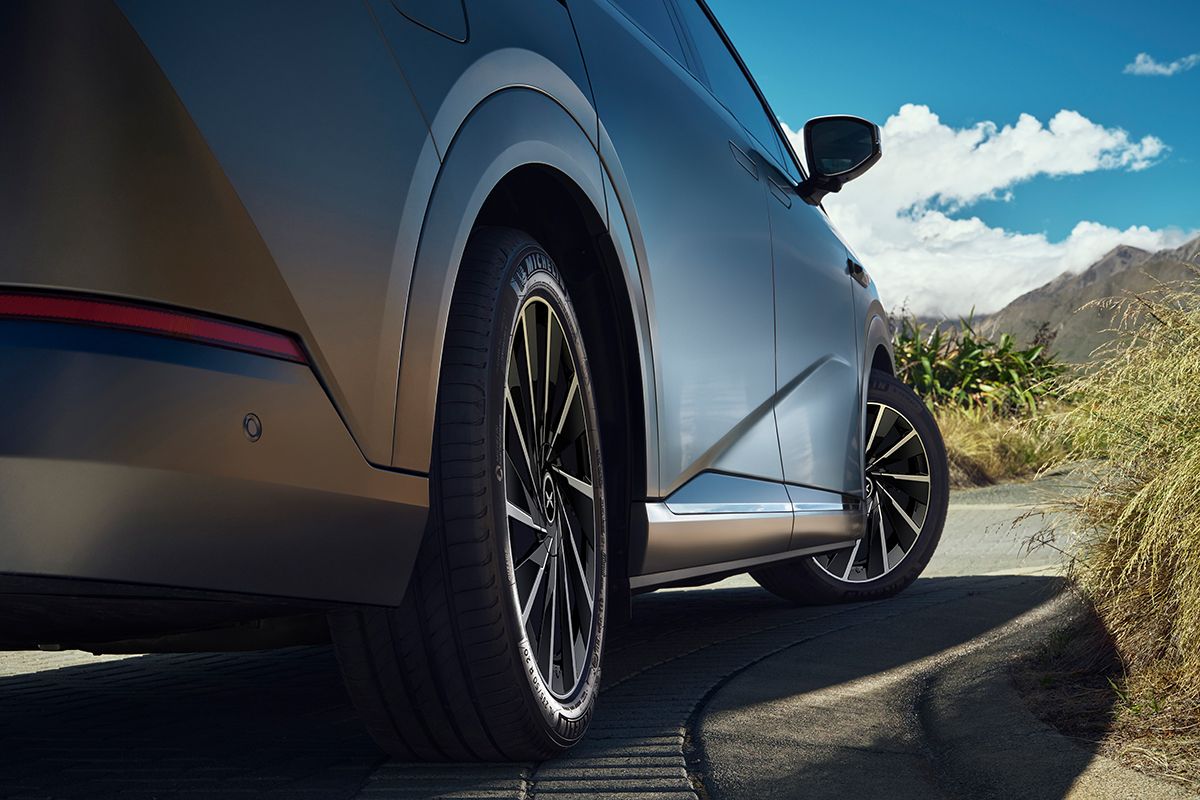 XPENG X9 Detailbild Felgen 
