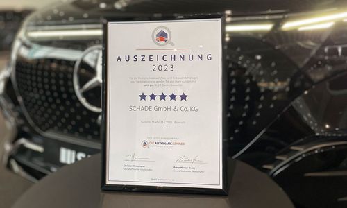 Auszeichnung Kundenzufriedenheit 2023