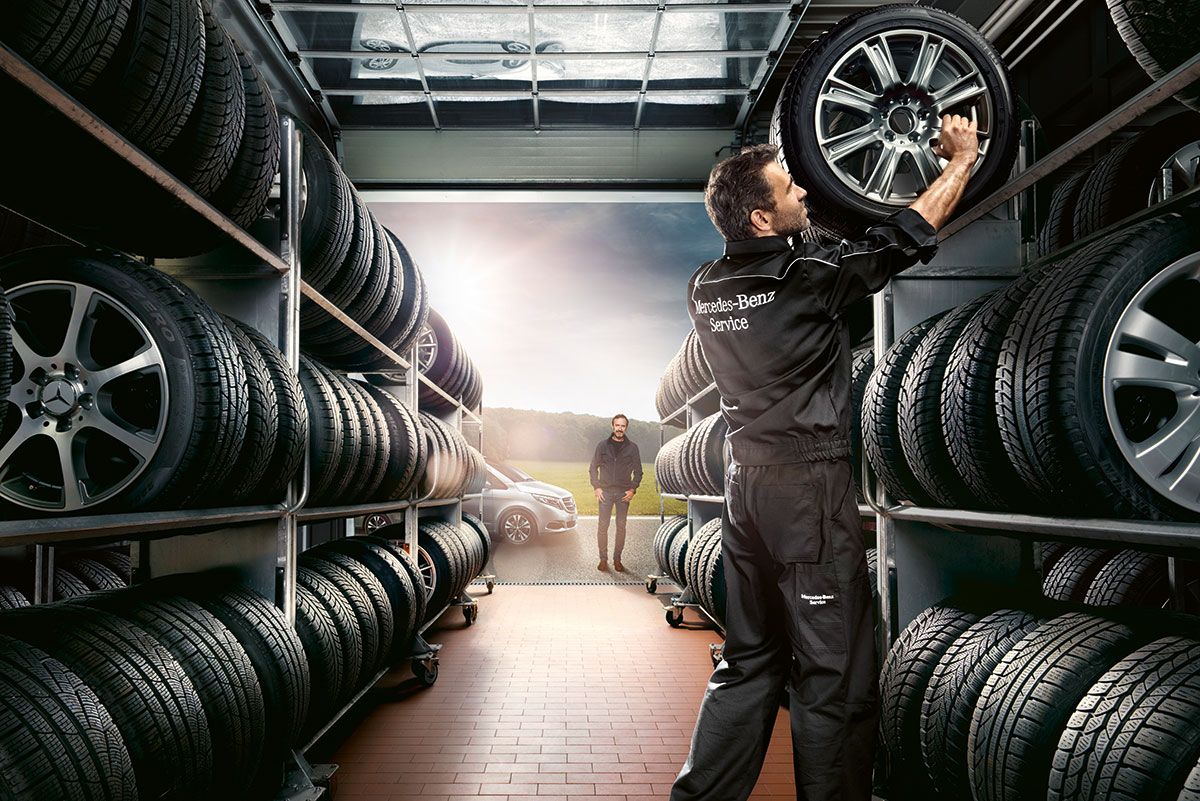 Räderwechsel inkl. Einlagerung 