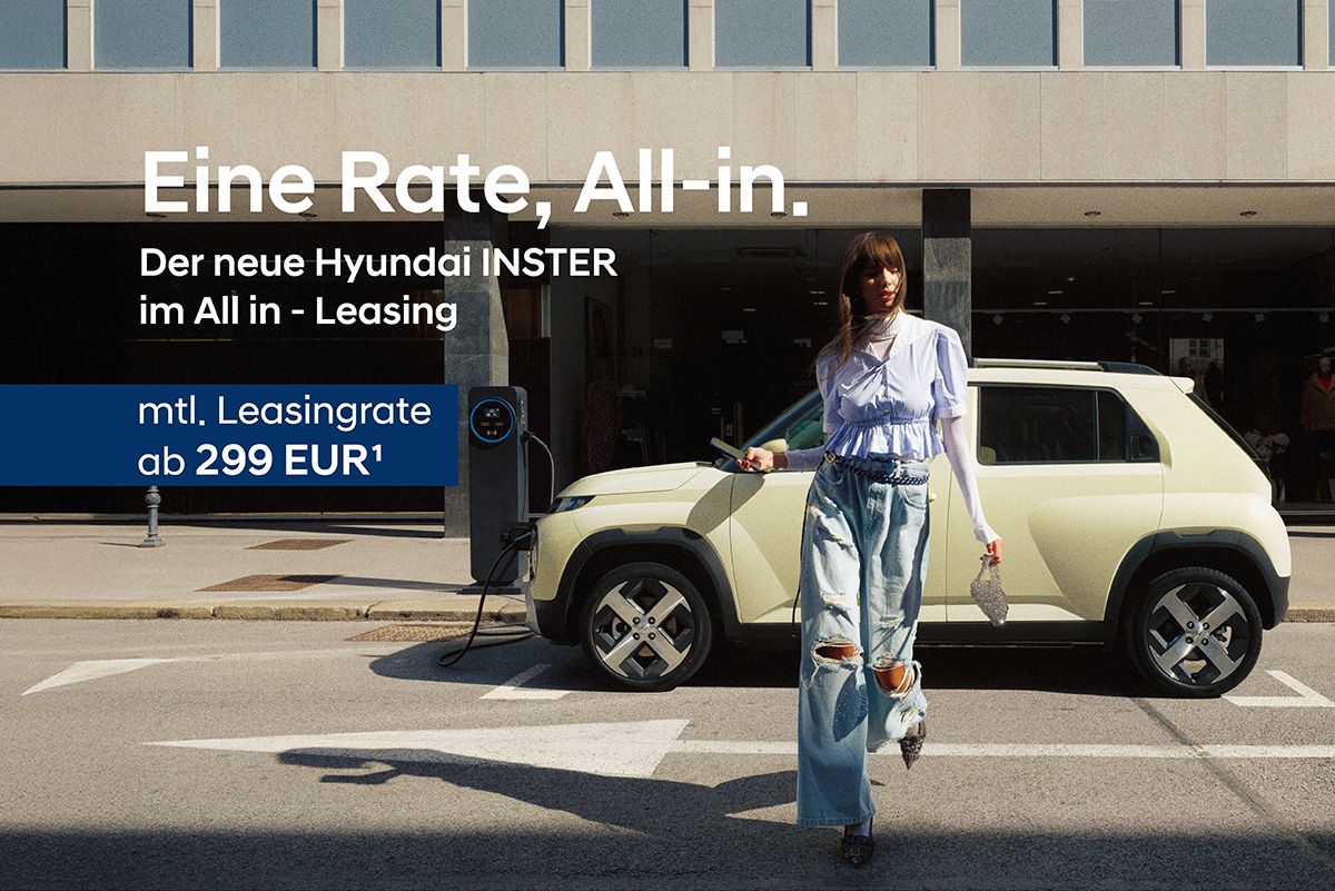 Hyundai INSTER All-in Leasing im Autohaus SCHADE 