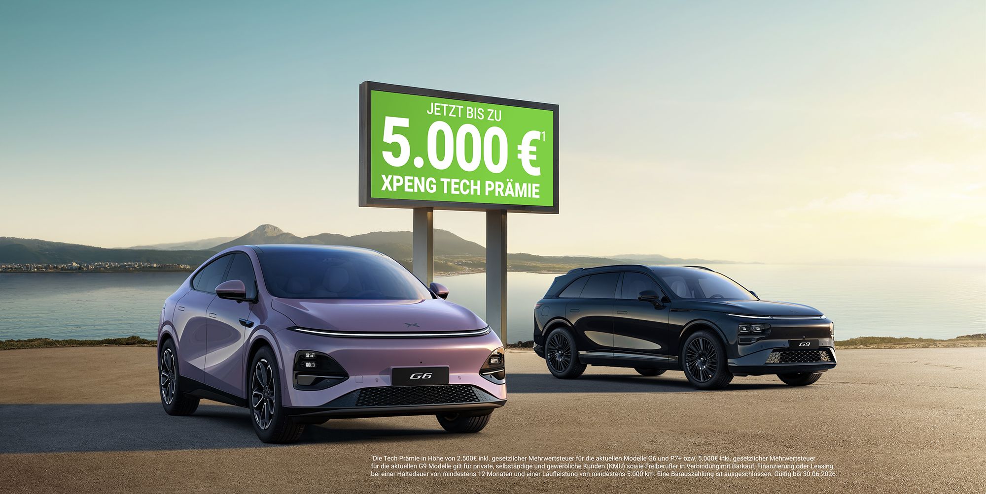 XPENG Tech Prämie. Jetzt bis zu 5000 Euro sichern!