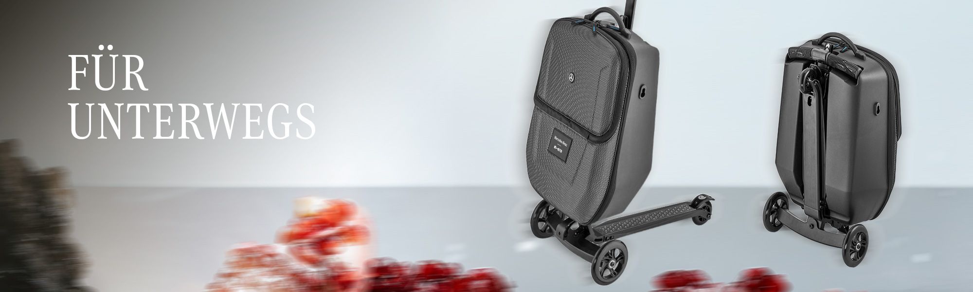 Mercedes-Benz Tretroller Koffer, Micro Luggage 4.0