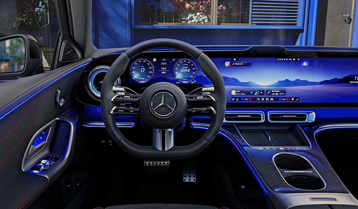 Die neue vollelektrische Mercedes-Benz C-Klasse