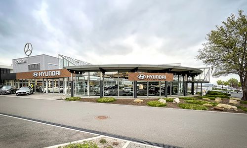 Autohaus SCHADE Erweiterung Hyundai