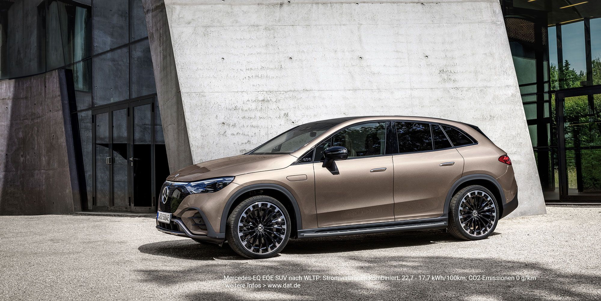 Der neue EQE SUV von Mercedes-EQ