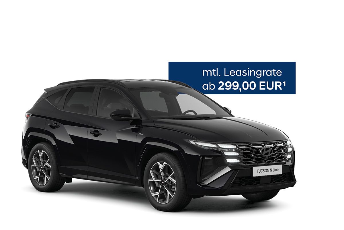 Der Hyundai TUCSON zu attraktiven Leasingkonditionen im Autohaus SCHADE