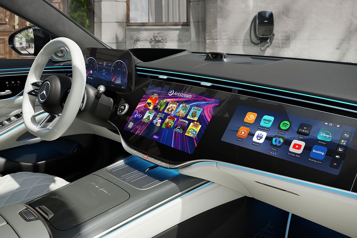 Cockpit der neuen S-Klasse