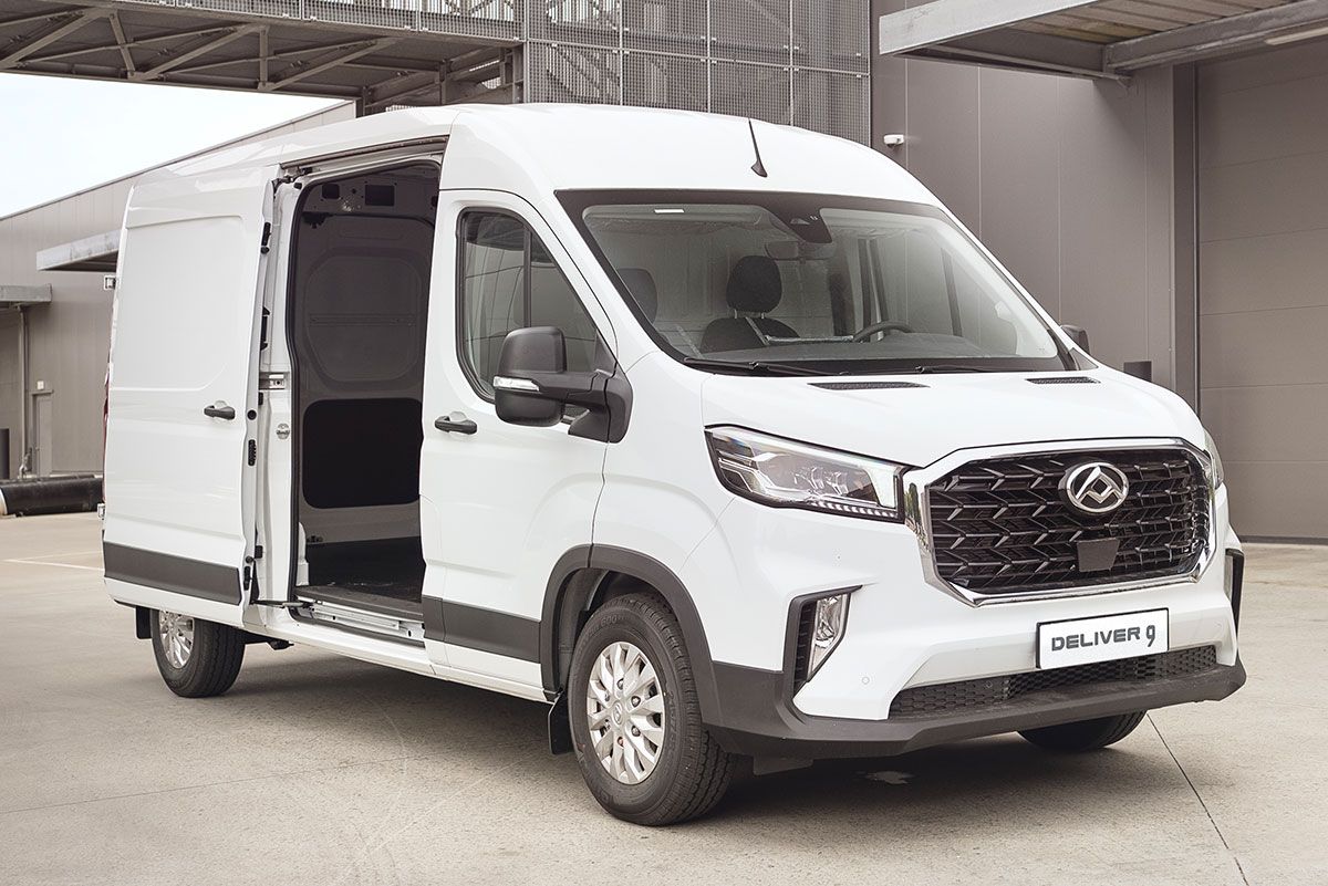 Der Maxus Deliver 9 im Autohaus SCHADE