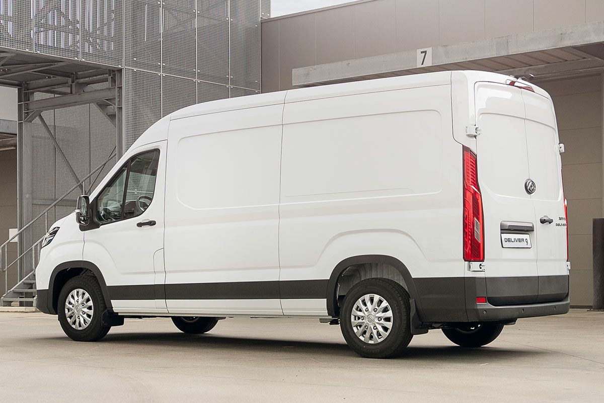 Der Maxus Deliver 9 im Autohaus SCHADE