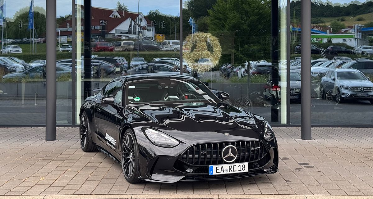 Autohaus SCHADE Fahrzeugvermietung AMG GT mieten