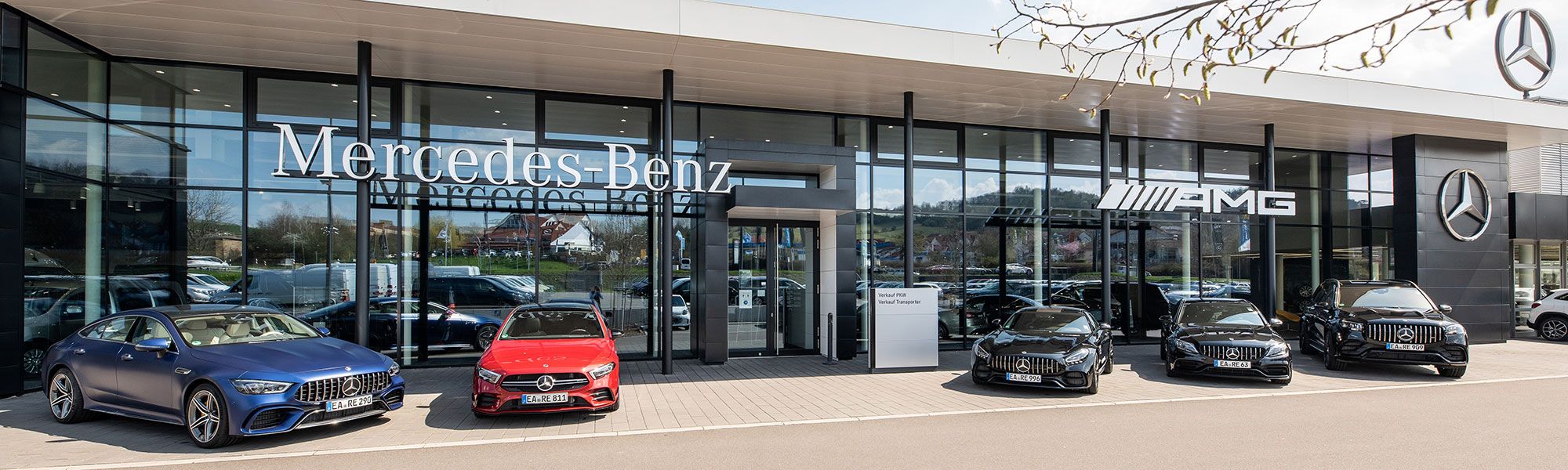 Mercedes-Benz Rent Vermietung AMG Modelle