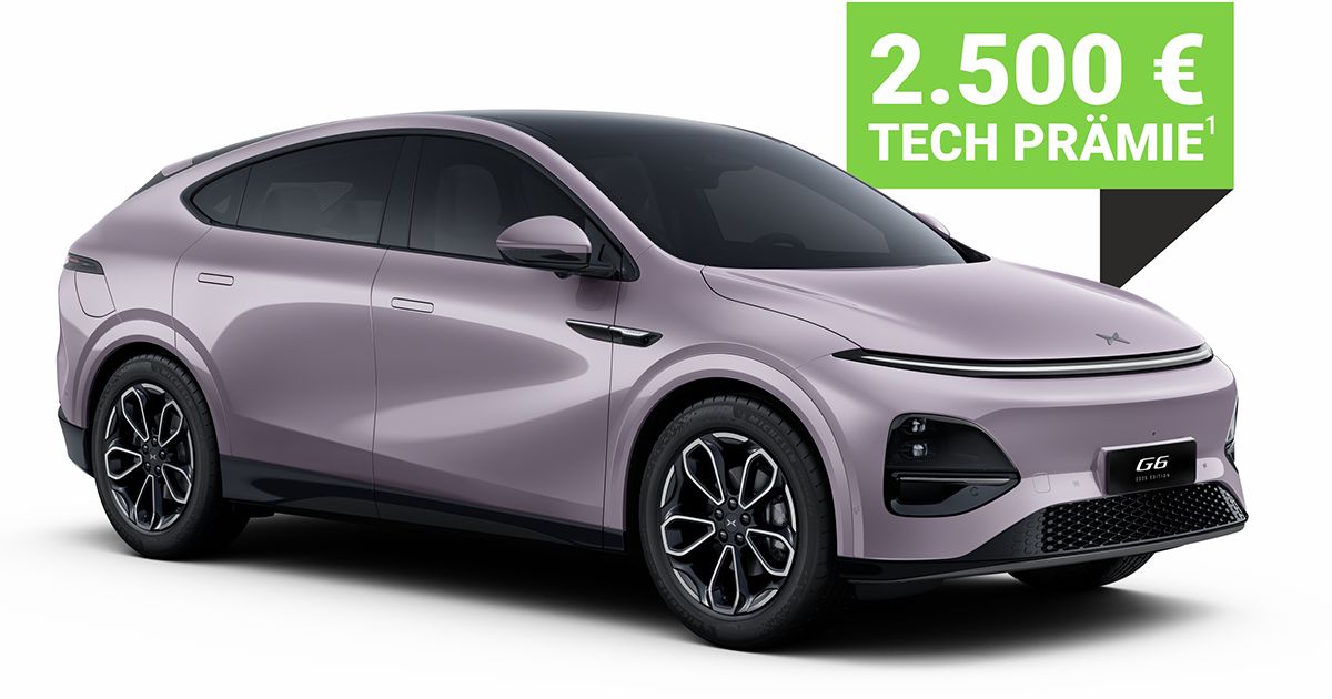 Der neue XPENG G6 im Autohaus SCHADE.