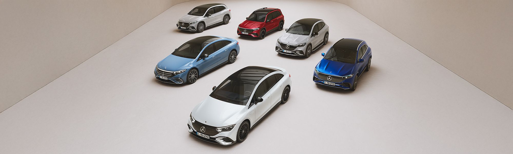 Die vollelektrischen EQ-Modelle von Mercedes-Benz im Autohaus SCHADE