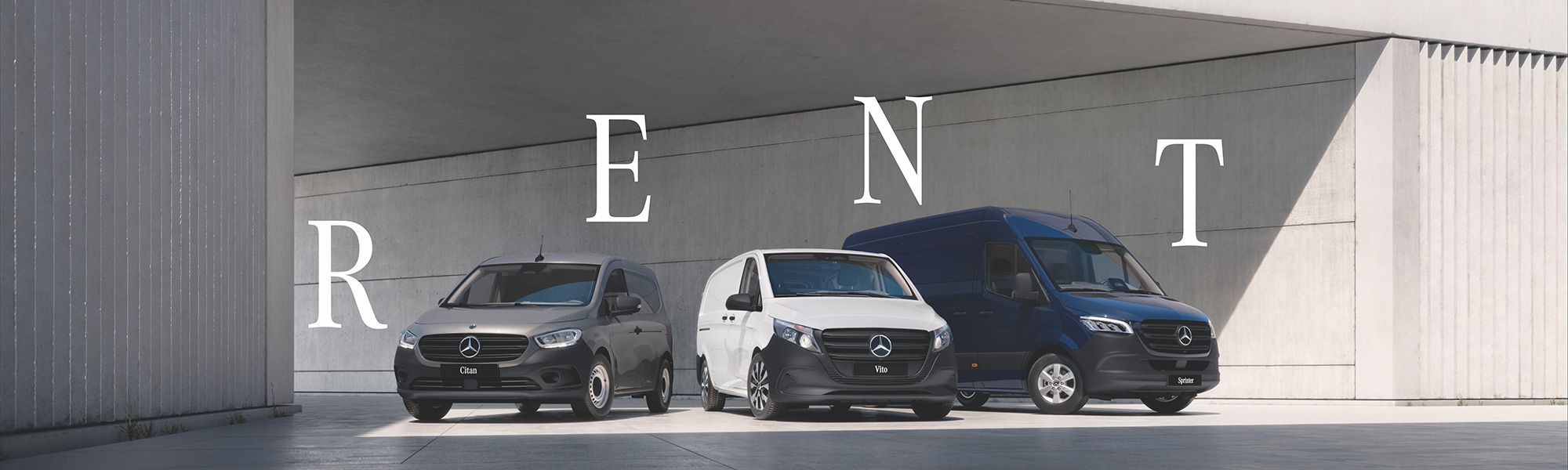 Mercedes-Benz Rent Transportervermietung im Autohaus SCHADE