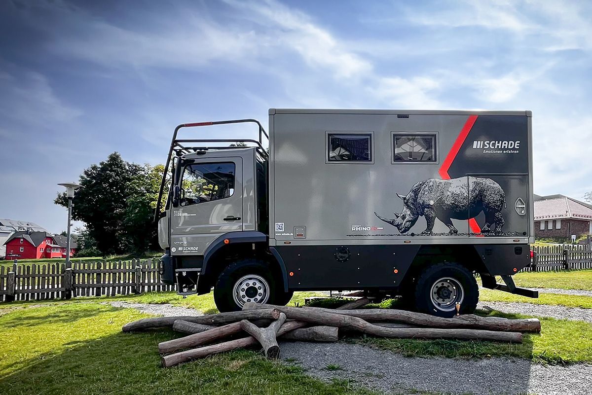 Krug Expeditionsmobile auf Mercedes-Benz Truck Basis - jetzt im Autohaus SCHADE entdecken!