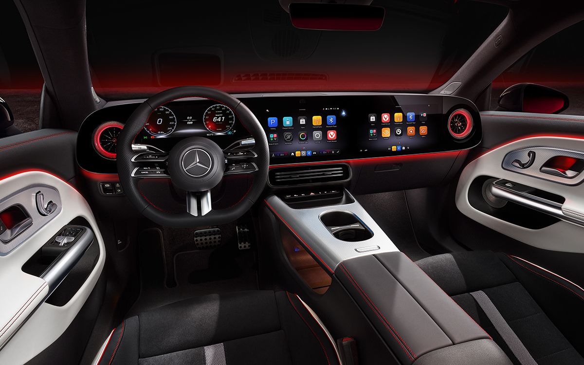 Das Interieur & Infotainment des brandneuen CLA von Mercedes-Benz