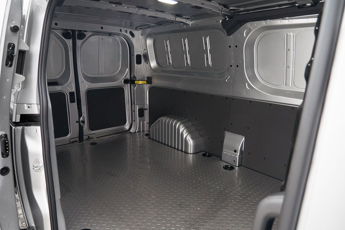 Geschlossene Ladefläche im Deliver 7