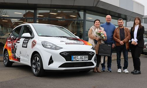 Fahrzeugübergabe Hyundai i10 Lullusfest 2023