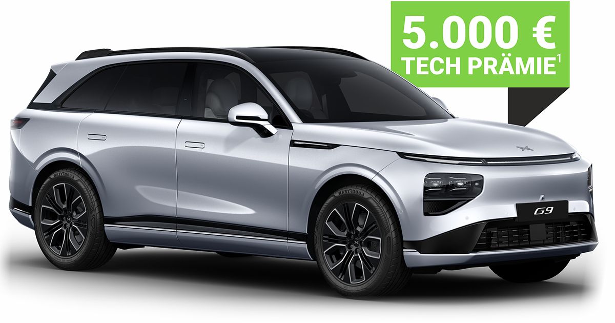 Der neue XPENG G9 im Autohaus SCHADE.