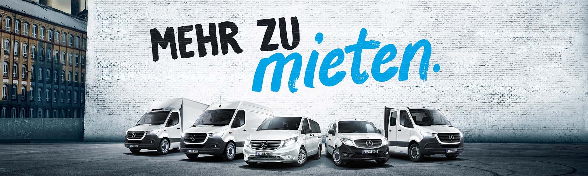 Mercedes-Benz Rent - Van-Vermietung