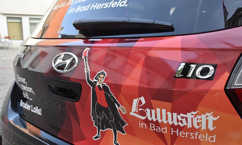 Auslosung Hyundai i10 im Rahmen des Bad Hersfelder Lullusfest