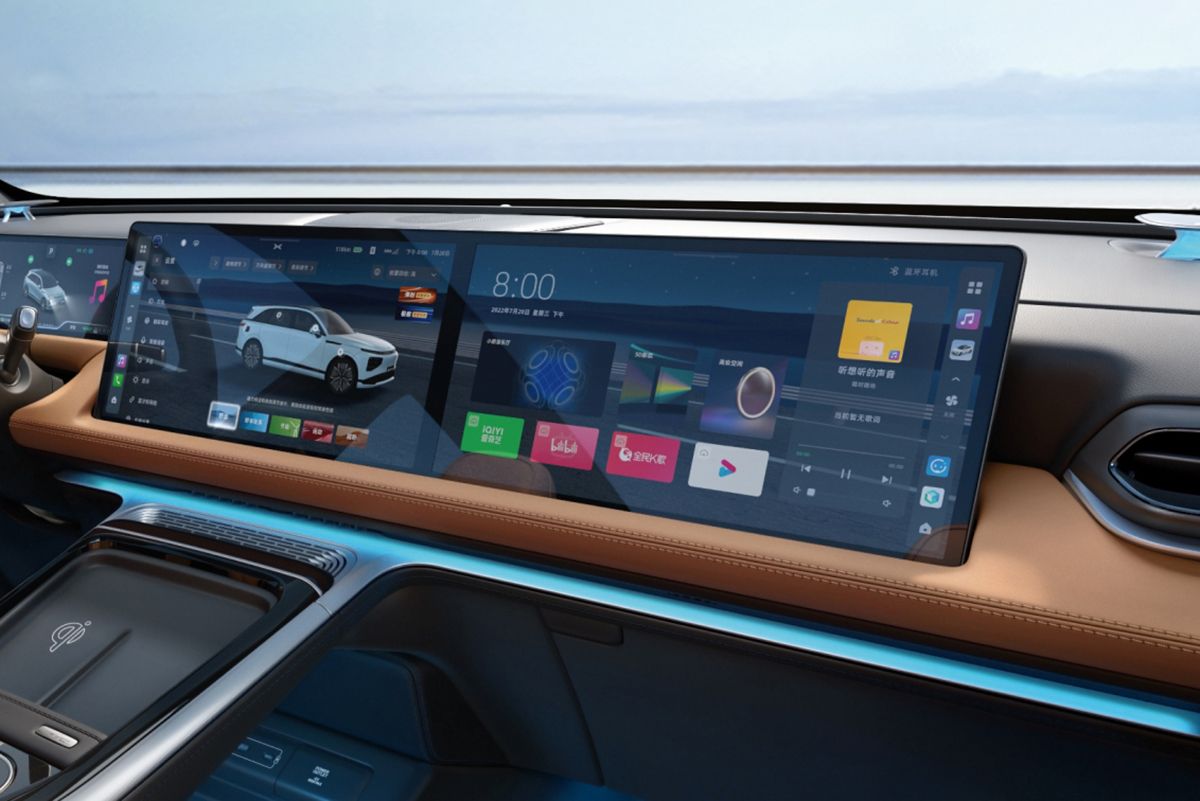XPENG G9 Elektro-SUV Interieur