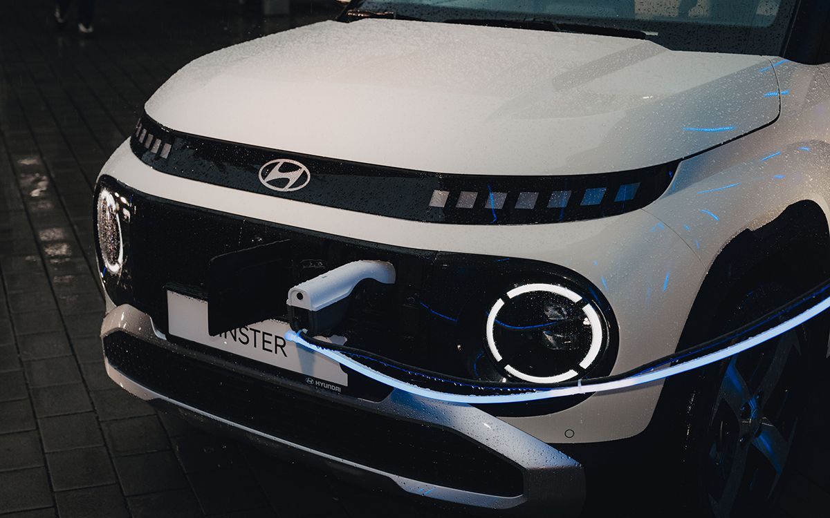 Hyundai INSTER Laden & elektrische Reichweite