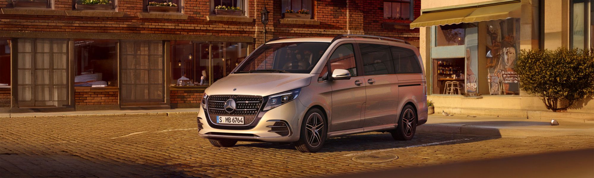 Die V-Klasse von Mercedes Benz