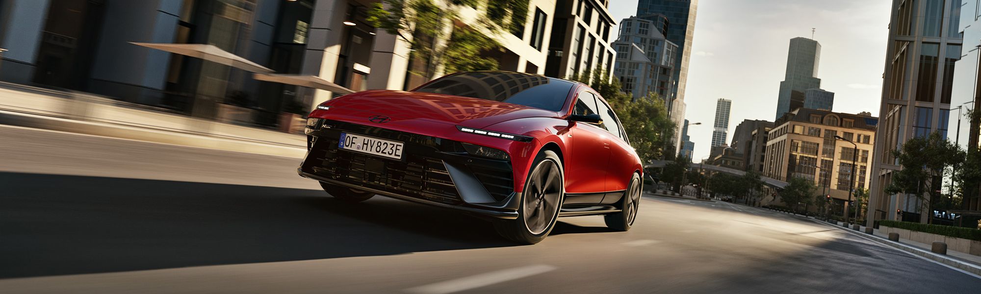 Der neue Hyundai IONIQ 6 in der N-Line Ausstattung