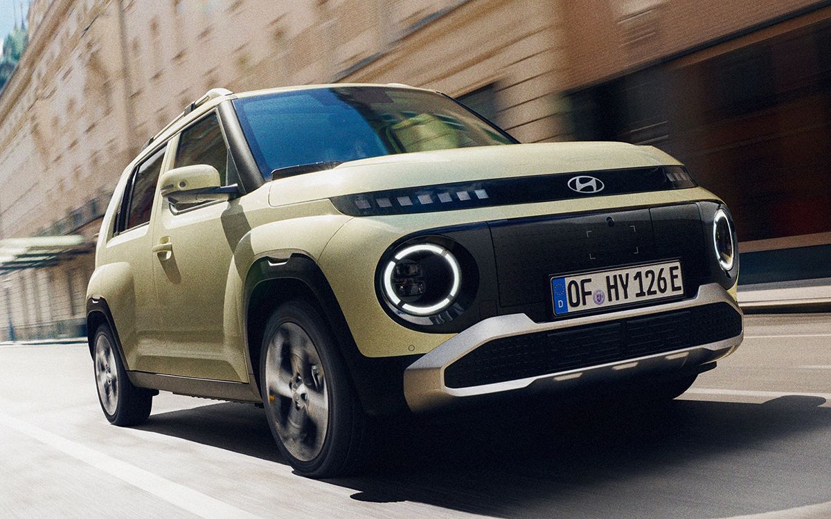 Hyundai INSTER Laden & elektrische Reichweite