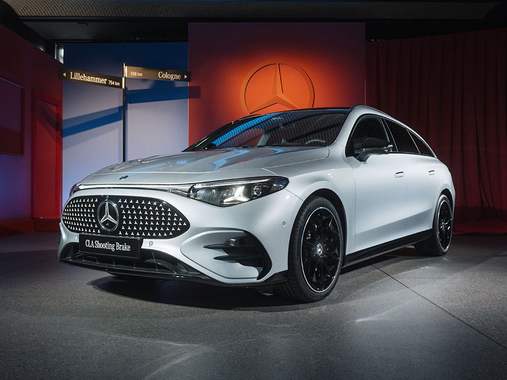 Das Design des brandneuen CLA Shooting Brake von Mercedes-Benz