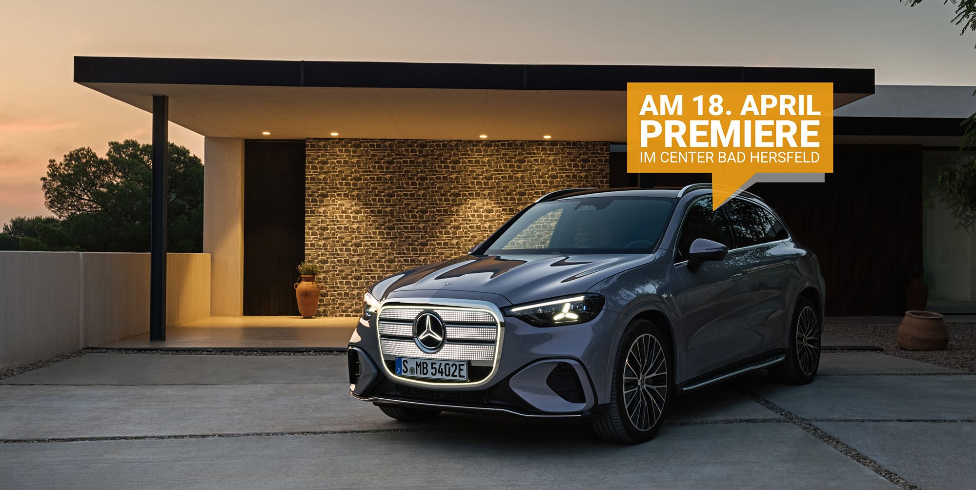 Der neue vollelektrische Mercedes-Benz GLC