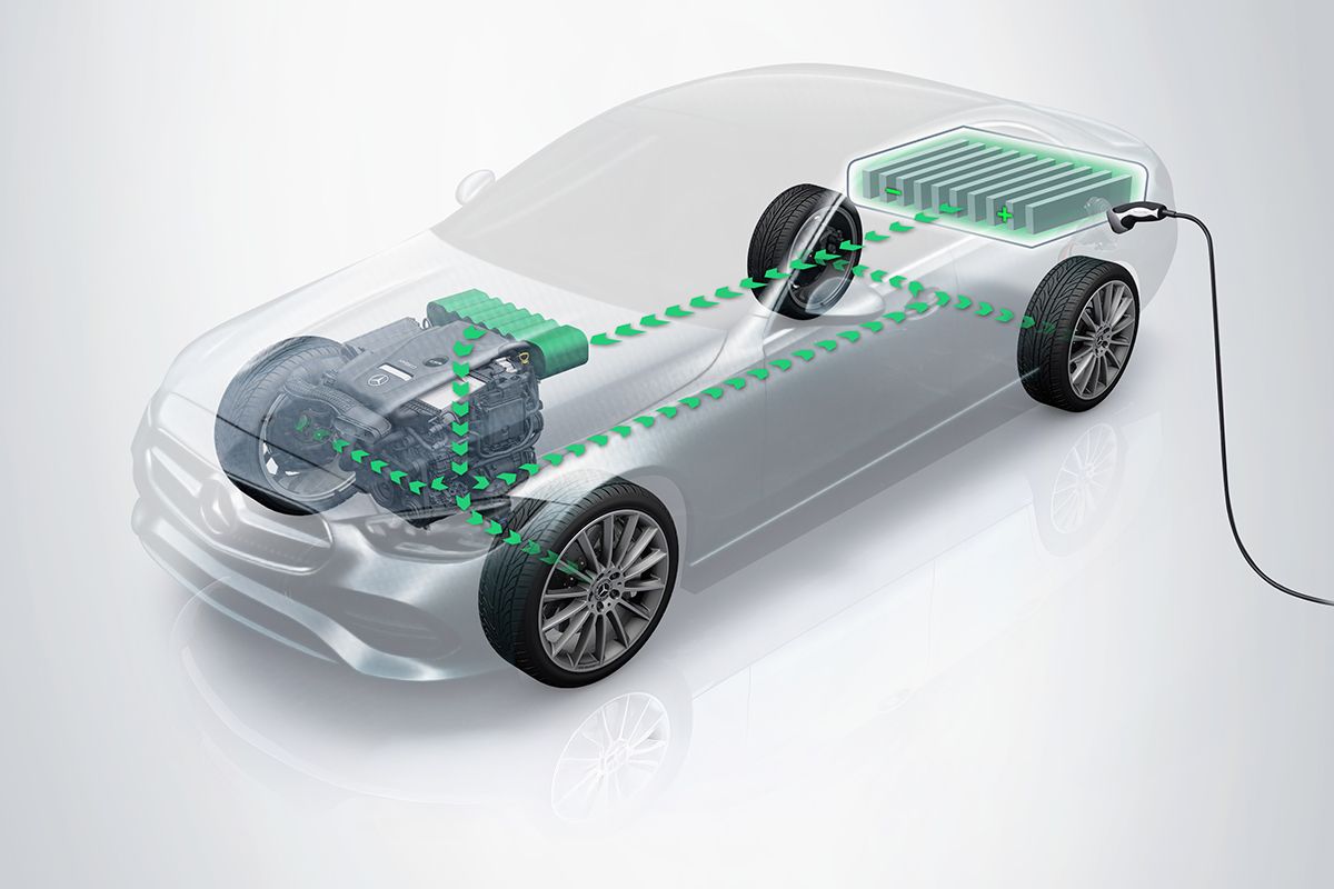 Plug-in-Hybride Antrieb der S-Klasse