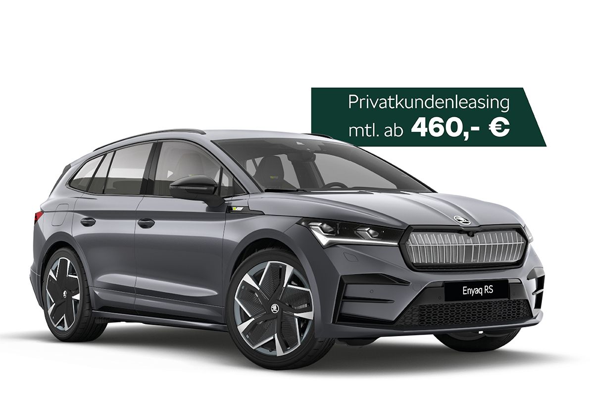 Škoda ENYAQ RS Aktionsleasing Škoda ENYAQ RS Aktionsleasing