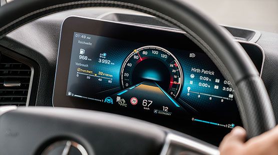 Mercedes-Benz Actros Cockpit