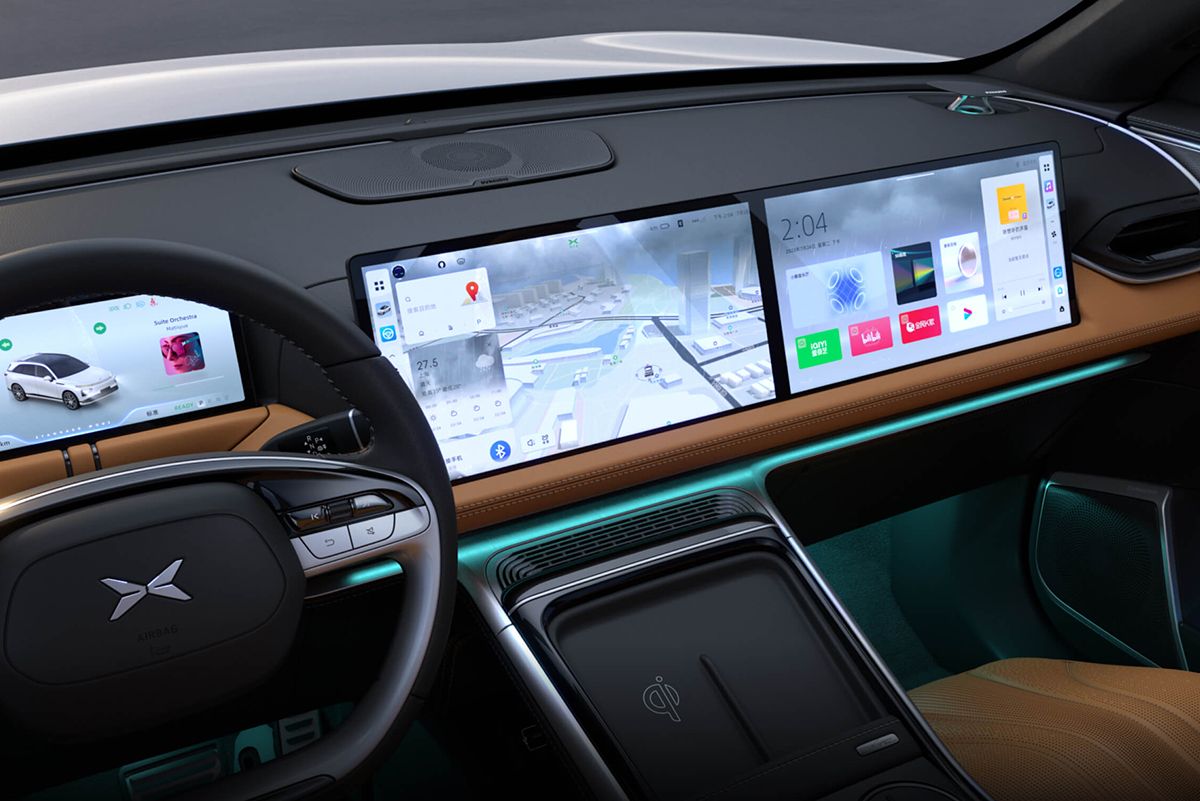 XPENG G9 Elektro-SUV Interieur