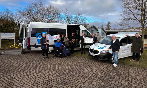 Fahrzeugübergabe Diakonie Wert Bad Salzungen