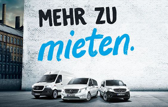 Mercedes-Benz Rent - Van-Vermietung