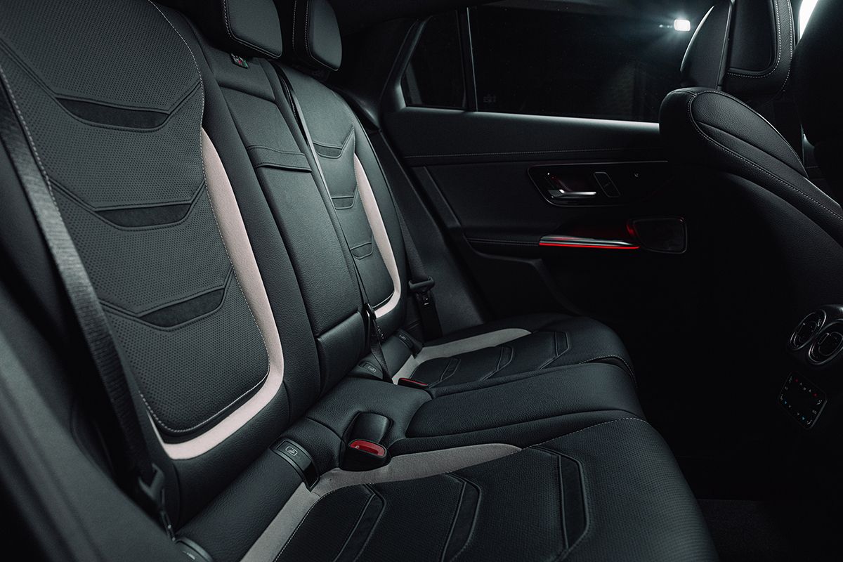 Rückbank im neuen AMG GLC 53
