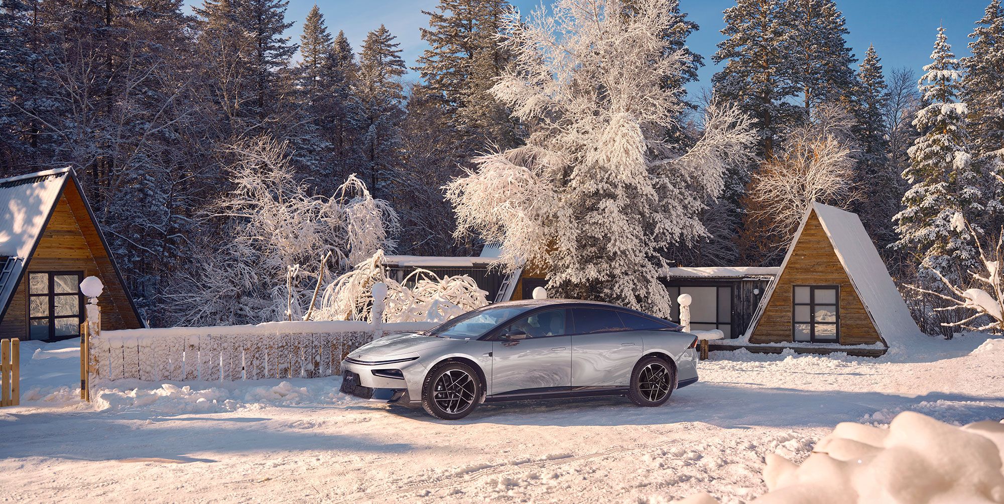 Der neue XPENG P7+.Ab sofort bestellbar.