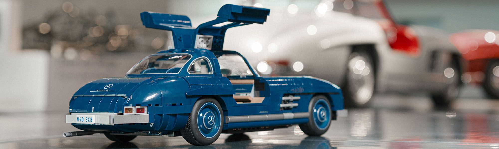 Mercedes-Benz 300 SL Bauset Mattel Brick Shop