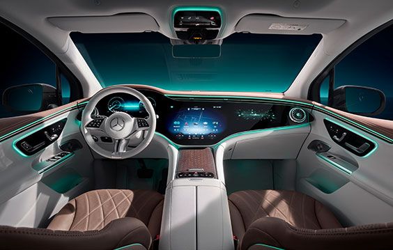 Mercedes-Benz EQE SUV Innenraum