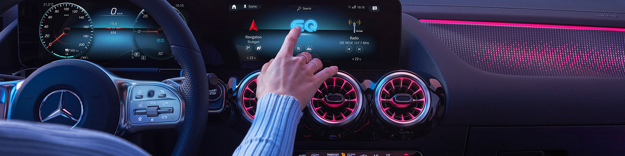 Mercedes-Benz EQA Cockpit