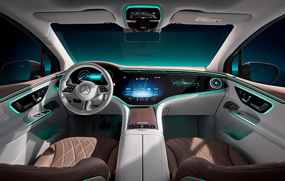 Mercedes-Benz EQE SUV Innenraum