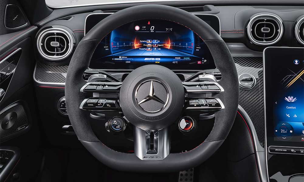 AMG C 43 Interieur, Cockpit, Lenkrad