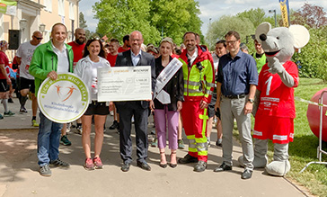 Spendenübergabe Röblinglauf 2022