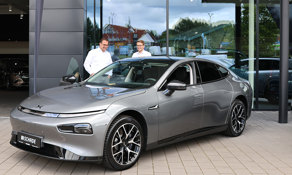 XPENG Premiere im Autohaus SCHADE