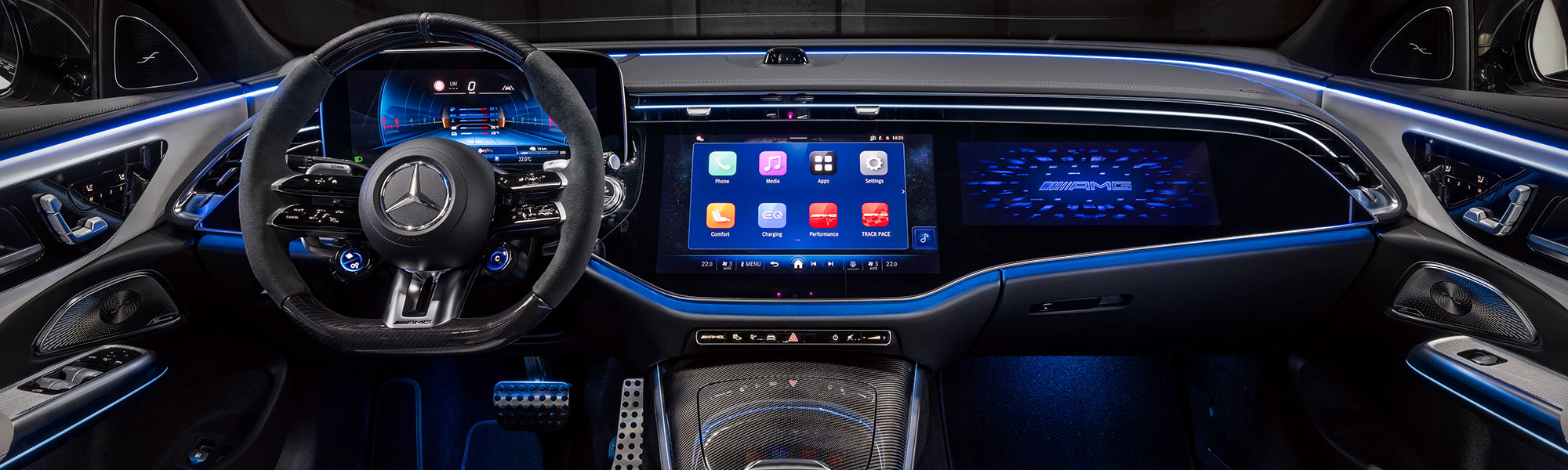 Das Interieur der neuen Mercedes-AMG E-Klasse