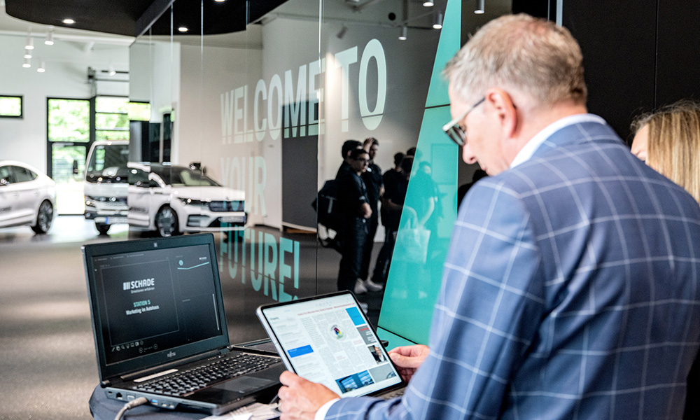 Ausbildungsstart 2023 im Autohaus SCHADE